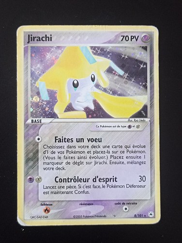 Carte pokémon jirachi 8 - pokémon,