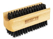 REMOS Brosse à main et ongles avec poils de sanglier en bois hêtre - deux côtés