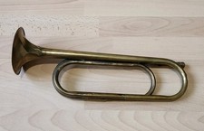 Clairon Ancien en Laiton Déco