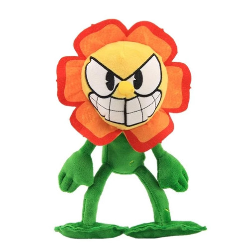 Peluche fleur dessin animé - peluche,