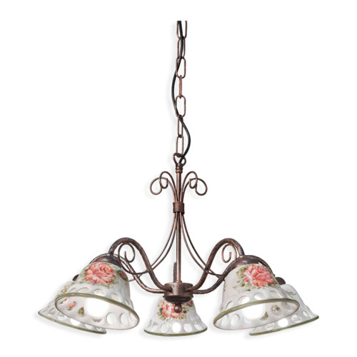 Lustre classique fer - lustre,