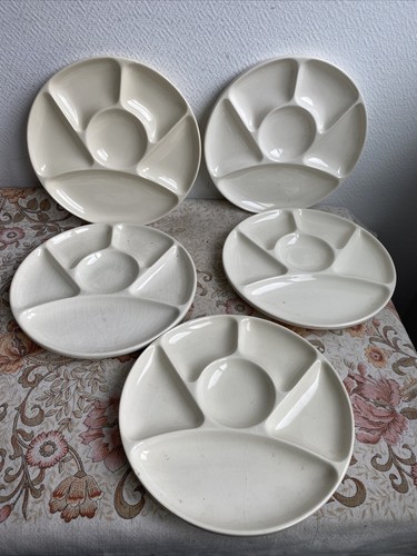 Anciennes assiettes fondue - 5,