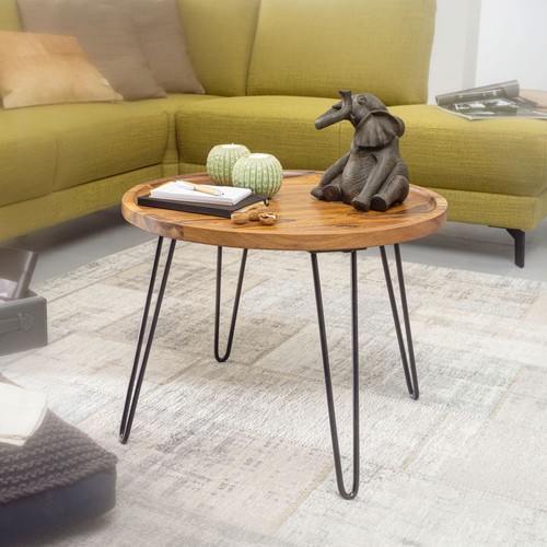 Finebuy table basse bois - basse,