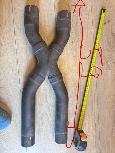 Pipe maserati quattroporte v - x-pipe,