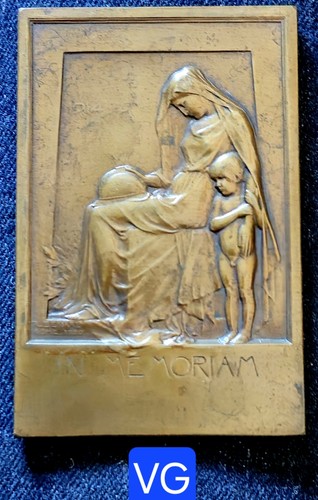 Belle plaque méd - 76, x