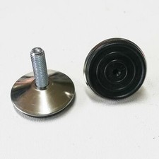 Pied Petit Pied Acier Chrome