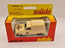 Solido 1325 Renault 4L Cellier des Dauphins 1/43 French wine van diecast