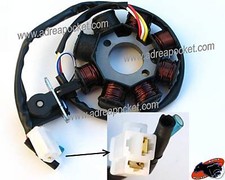 Plateau / Stator 8 branches Scooter 4T Chinois GY6 50CC 4P