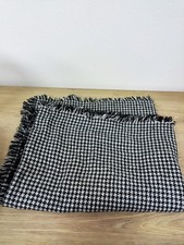 Echarpe noir et blanche