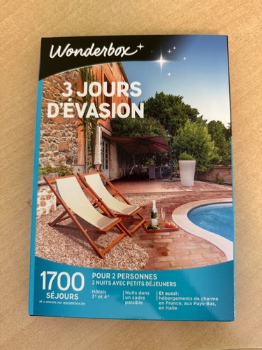 Wonderbox jours évasion - wonderbox,