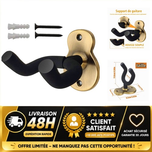 Support mural guitare - , en