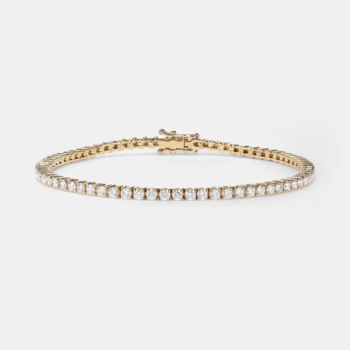 Bracelet tennis argent - en,