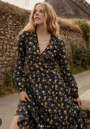 Doen charleston noir robe - noir,