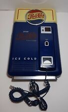 Vintage PEPSI COLA Wall Phone Fridge Design NOT WORKING For Decoration