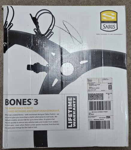Saris bones bike black rack - saris,