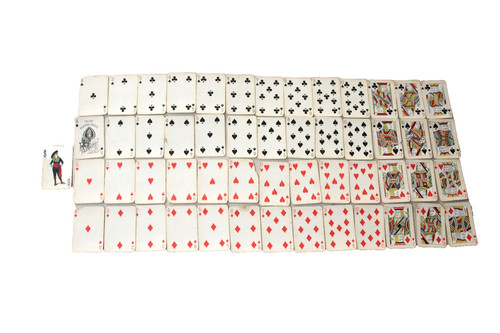 Ancien jeux carte - de, xixe