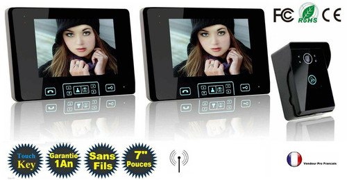 Portier vidéo sans fil 4g - portier, 2.4g