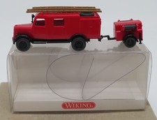 WIKING HO 1/87 CAMION OPEL BLITZ 39 LF8 FIRE TRUCK POMPIER FEUERWEHR 8630020 BOX