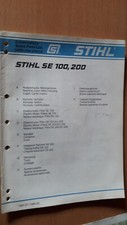STIHL aspirateur SE100 SE200 -