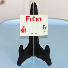 Antique 1950s/1960s Net Price Per Kilo Butchery Label