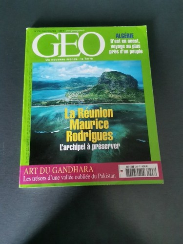 Revue magazine geo numéro - revue,