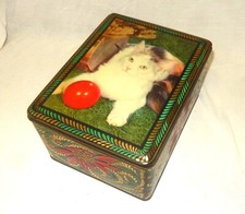 Ancienne boite à biscuits en