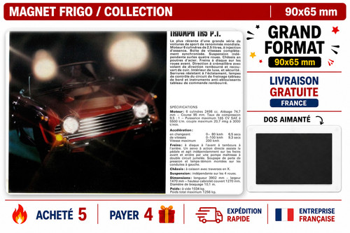 Magnet frigo triumph tr5 - magnet,