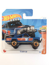 MINIATURE HOT WHEELS 1/64 JEEP J10 1973 HW HOT TRUCKS 2024