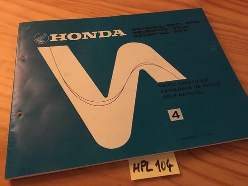 Honda mbx80sw mbx80fw mbx - mbx80fw,