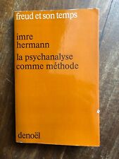 La psychanalyse comme