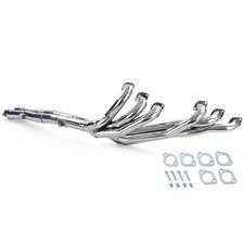 Racing Collecteur/Raccord Coudé Inox Compatible pour 3er BMW E30 6 Zyl.320 323