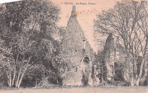 Belgique orval les ruines - orval,
