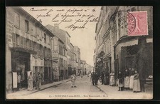 Old postcard Fontenay-Sous-Bois, Rue Mauconseil 1904 
