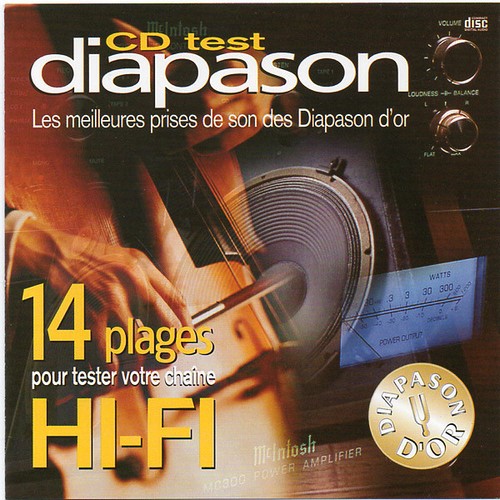 Various test diapason - cd,