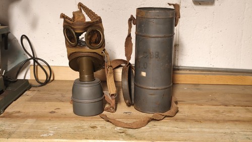 Masque gaz français - masque, à
