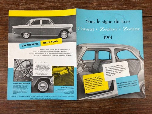 Brochure automobile sous - automobile,