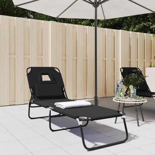 Chaise longue pliante transat - longue,