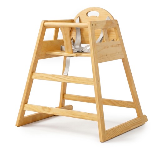 Chaise haute enfant - , bois