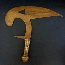 Ancien Couteau De Jet Oiseau