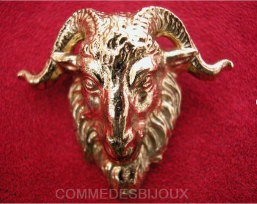 Broche vintage face - broche,