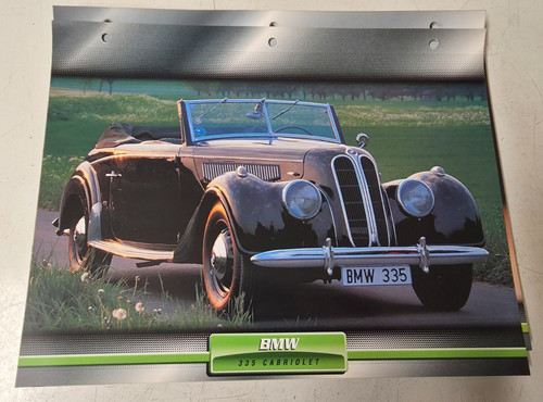 Bmw 335 cabriolet carte - 335, fiche