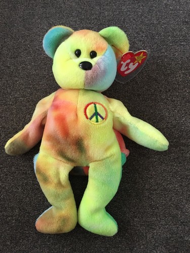 Peace the bear rare beanie - peace,