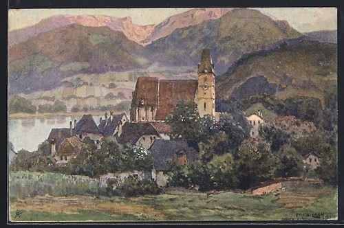 Carte postale artiste spitz - carte,