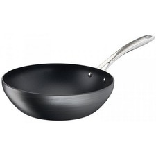tefal poêle wok en aluminium