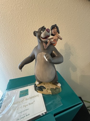Wdcc baloo and mowgli good - wdcc,