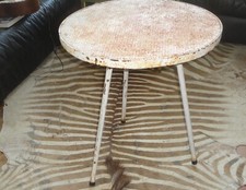 coffee table Salon Mathieu Matégot Noire original 1950s high quality