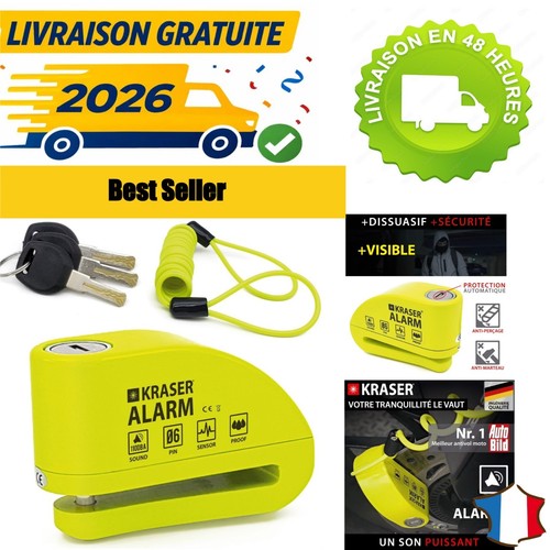 Kraser kr6y antivol moto - antivol,