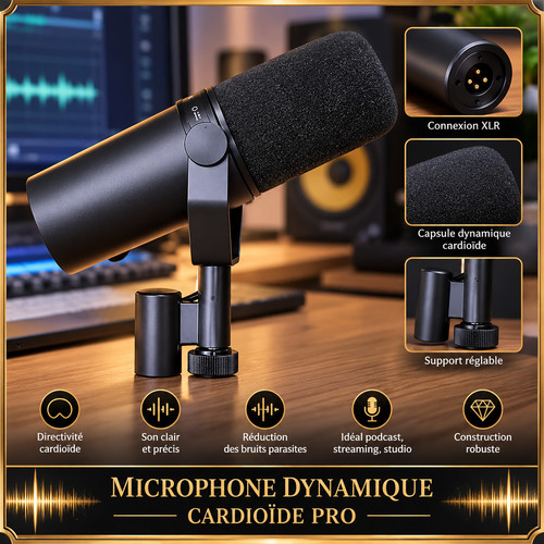 Microphone dynamique - microphone,