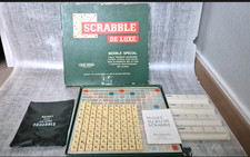 LUXURY SCRABBLE BOARD GAME TURNTABLE MODEL SPECIAL GAMES SPEAR