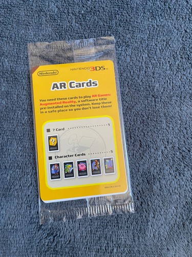 Nintendo 3ds official cards - nintendo, ar
